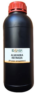 Óleo vegetal de amêndoa refinado